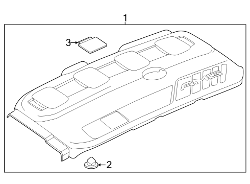 2024 Mercedes-Benz C43 AMG Engine Appearance Cover