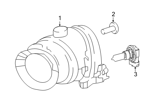 2018 Mercedes-Benz Metris Bulbs Diagram 2