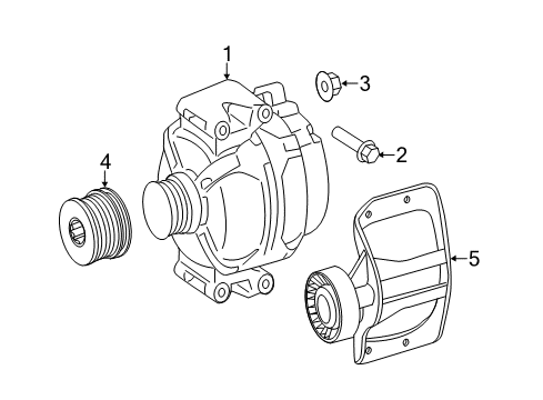 2011 Mercedes-Benz Sprinter 2500 Alternator Diagram 2