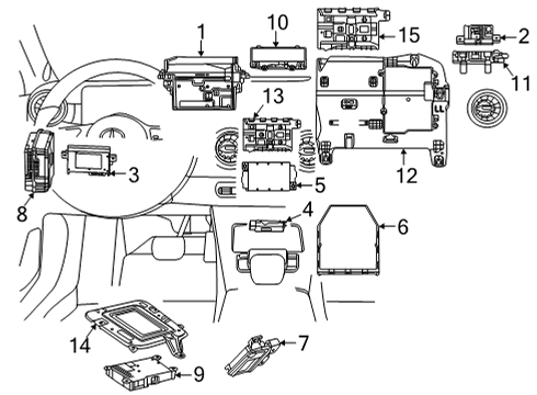 2020 Mercedes-Benz CLA250 Fuel Supply Diagram 1