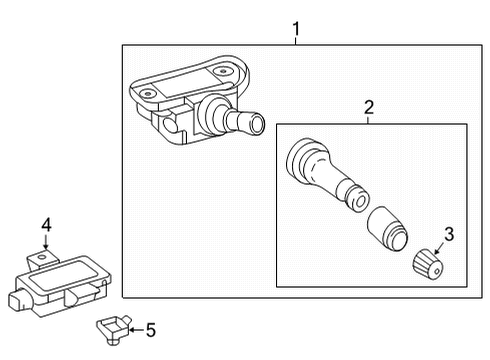 2021 Mercedes-Benz E350 Tire Pressure Monitoring, Electrical Diagram