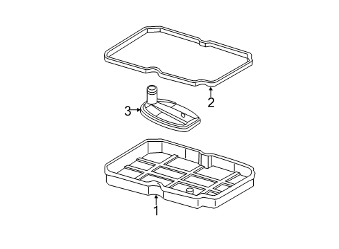 2009 Mercedes-Benz R350 Transmission Diagram