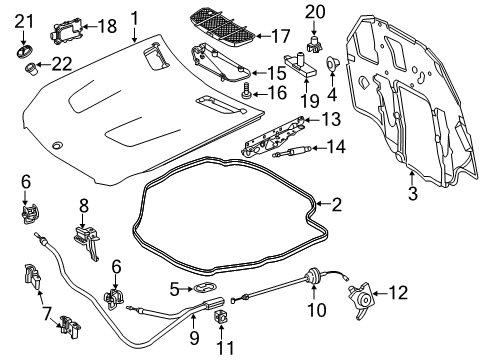 Lower Cover Diagram for 230-830-02-52