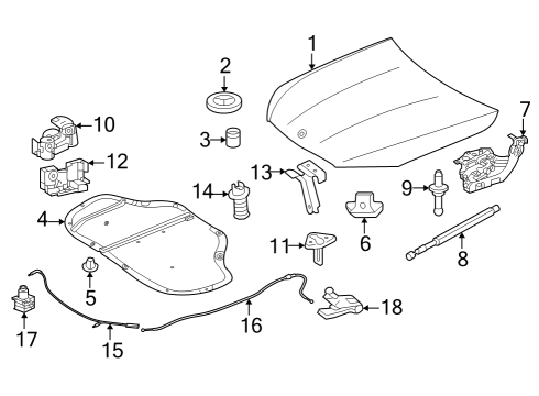 2023 Mercedes-Benz GLC300 Anti-Theft Components Diagram 2