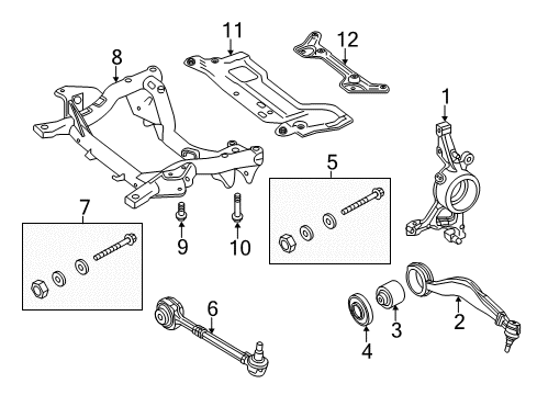 Upper Control Arm Diagram for 207-330-01-00