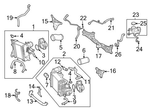 2022 Mercedes-Benz SL63 AMG Throttle Body Diagram