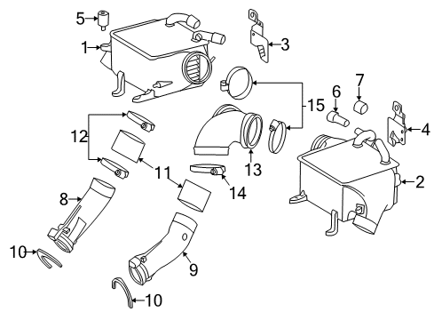 2013 Mercedes-Benz SL65 AMG Intercooler, Cooling Diagram