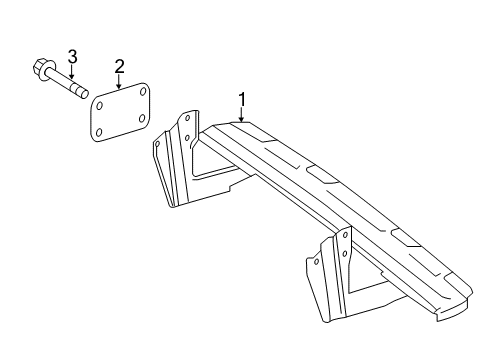 2017 Mercedes-Benz Sprinter 3500 Step Assembly Diagram 1