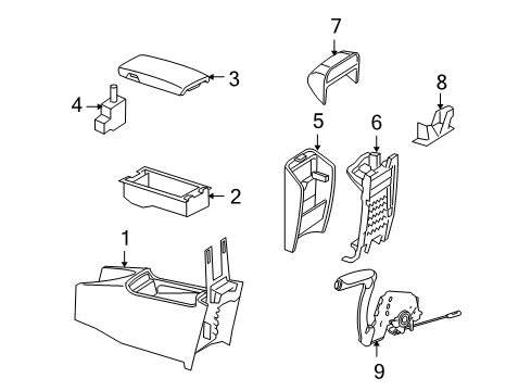 Latch Diagram for 003-542-21-19