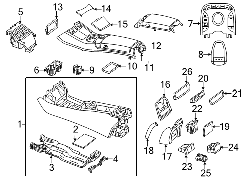 Headlamp Switch Diagram for 222-905-55-08-9J01