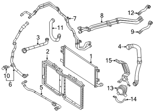 Water Feed Tube Diagram for 167-501-70-02