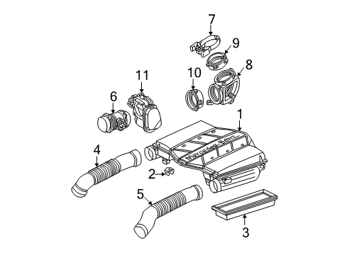 Air Inlet Diagram for 203-528-00-07