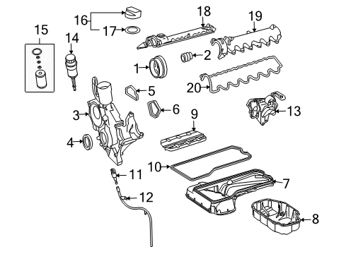 2013 Mercedes-Benz S65 AMG Filters Diagram 2