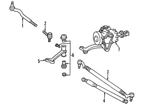 1993 Mercedes-Benz 400SEL Anti-Lock Brakes Diagram 3