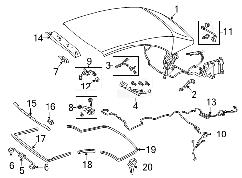 Top Assembly Diagram for 205-770-14-00-1179