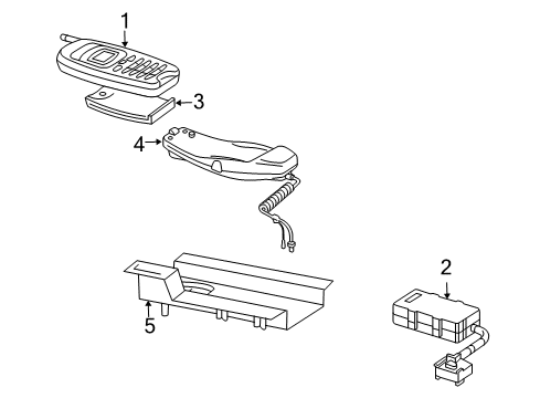 2009 Mercedes-Benz SLK300 Electrical Components Diagram 4