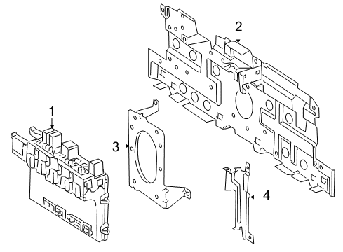 2006 Mercedes-Benz SLK350 Electrical Components Diagram 5