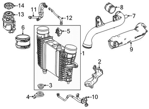 CHARGE AIR HOSE Diagram for 139-090-68-01