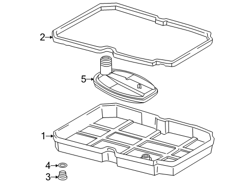 2000 Mercedes-Benz S430 Transmission Diagram