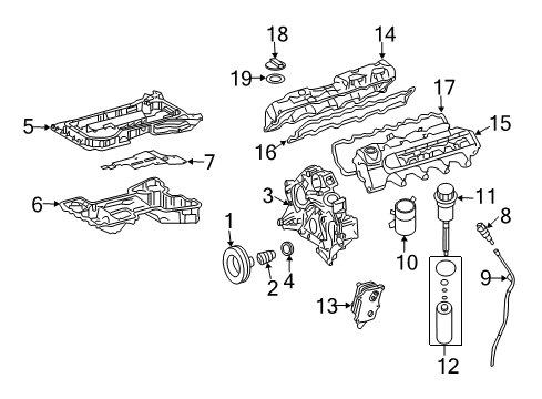 2003 Mercedes-Benz CLK55 AMG Engine Parts