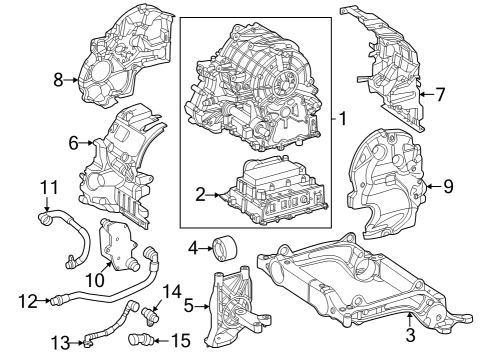 2023 Mercedes-Benz EQE AMG Electrical Components Diagram 1