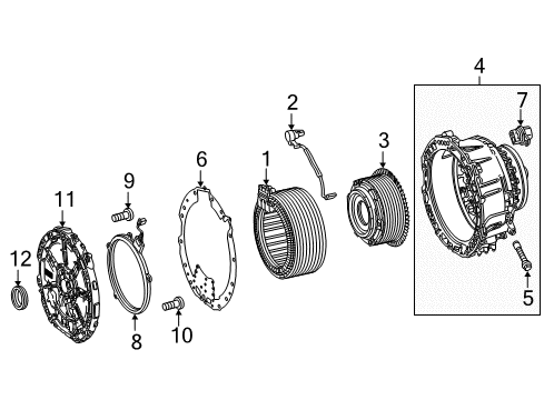 2019 Mercedes-Benz GLC350e Electrical Components Diagram 4