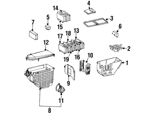 1997 Mercedes-Benz S600 Anti-Lock Brakes Diagram 5