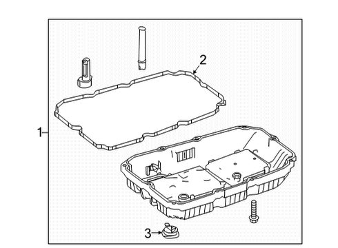 2021 Mercedes-Benz GLE63 AMG S Case & Related Parts Diagram 2