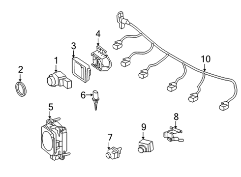 2021 Mercedes-Benz AMG GT Black Series Controls  Diagram 2