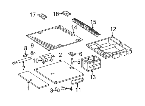 Lift Cylinder Nut Diagram for 001-990-64-91