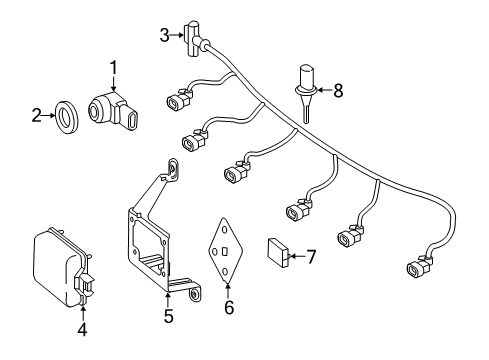 2018 Mercedes-Benz SLC43 AMG Automatic Temperature Controls Diagram 1