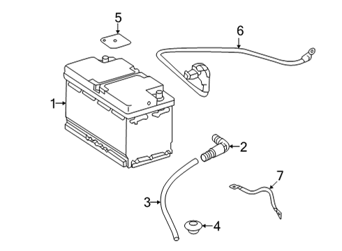 2021 Mercedes-Benz S580 Battery Diagram 2