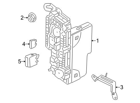 2015 Mercedes-Benz E350 Fuse & Relay Diagram 2