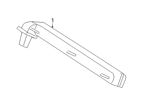 2008 Mercedes-Benz E63 AMG High Mount Lamps Diagram 2