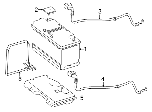 2017 Mercedes-Benz S550 Battery Diagram 3