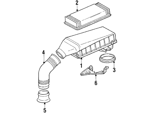 Hose Diagram for 102-094-61-82