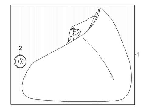 2024 Mercedes-Benz C43 AMG Tail Lamps Diagram 1