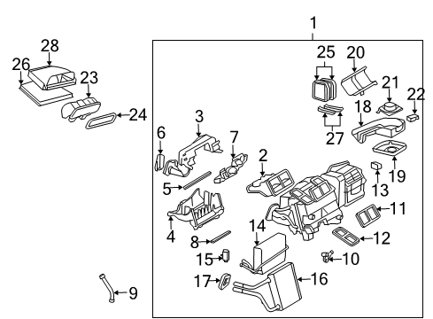 2003 Mercedes-Benz E320 Switches & Sensors Diagram 2