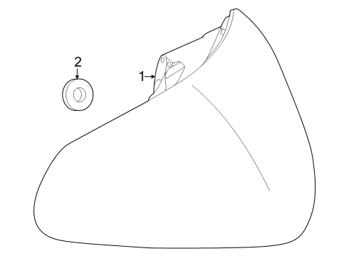 REAR LAMP COMBINATION Diagram for 254-906-55-02