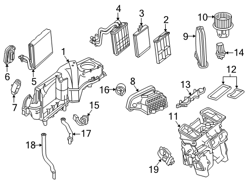 Return Hose Diagram for 204-830-67-15