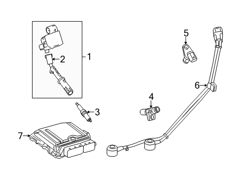 2014 Mercedes-Benz E550 Powertrain Control Diagram 1