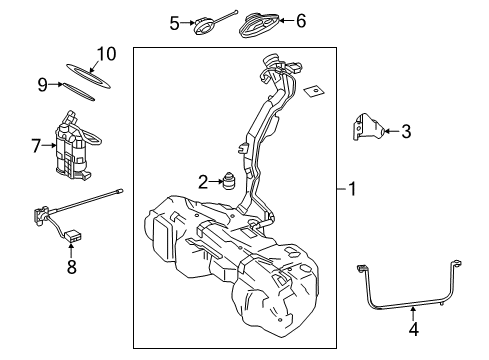 2023 Mercedes-Benz E450 Senders Diagram 1