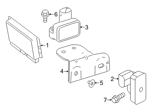 2020 Mercedes-Benz E350 Ride Control Diagram