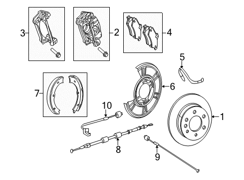 2011 Mercedes-Benz Sprinter 2500 Parking Brake