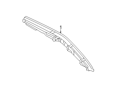 2013 Mercedes-Benz C250 High Mount Lamps Diagram 1