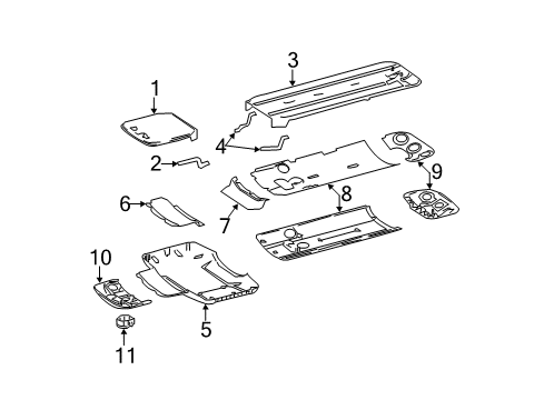 2012 Mercedes-Benz Sprinter 3500 Ducts Diagram 3