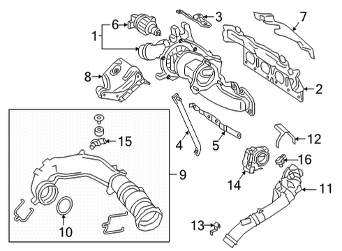 2022 Mercedes-Benz GLB250 Throttle Body Diagram 2