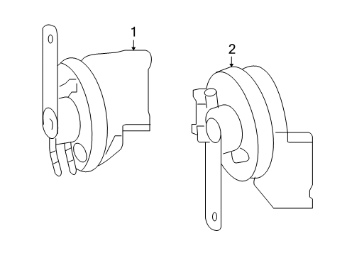 2017 Mercedes-Benz GLC300 Horn Diagram