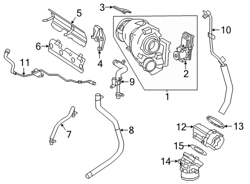 2022 Mercedes-Benz CLA45 AMG Throttle Body Diagram 2