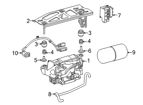 Wire Harness Diagram for 213-540-77-47